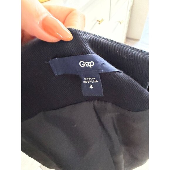 GAP Purple Covered Button Jacket Blazer Size 4 - Picture 3 of 8